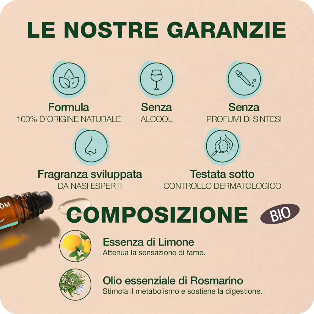 Pranarôm Aromaboost Roll-On Diet Bio 5 ml