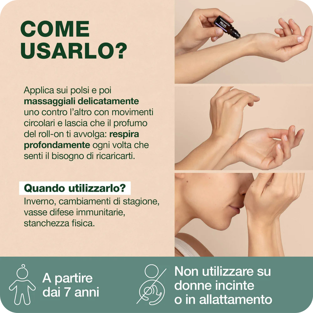 Pranarôm Aromaboost Roll-On Immunity Bio 5 ml