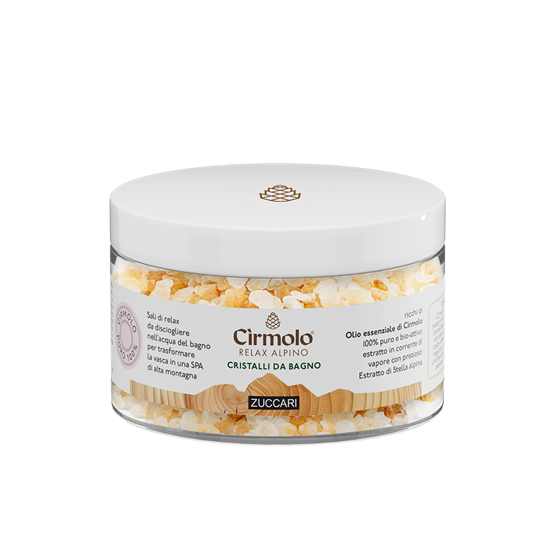 Cirmolo – Cristalli da Bagno Rigeneranti