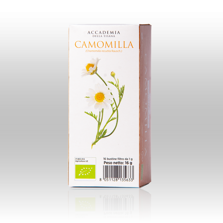 Camomilla Fiori Accademia della Tisana Bio – 16 Filtri (16g)