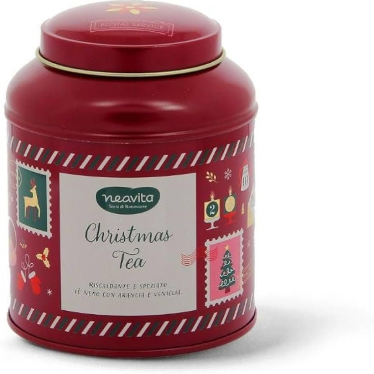 Christmas Tea Neavita Royal Tin 90g – Tè Nero Speziato con Arancia e Vaniglia