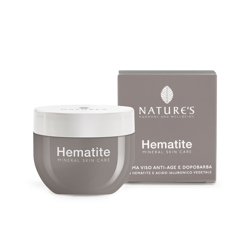 Crema Viso Antiage e Dopobarba Hematite 50 ml