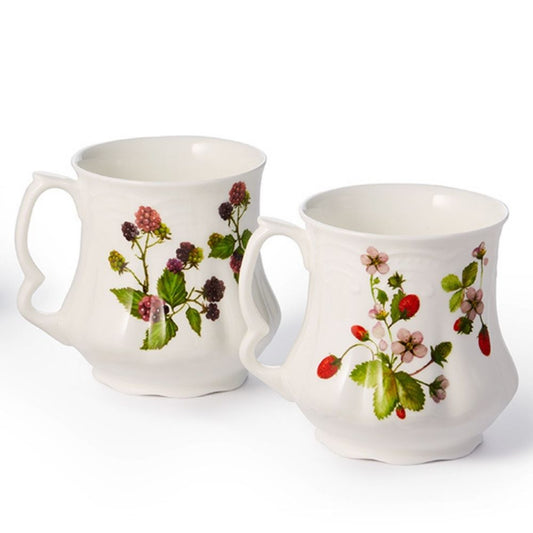 Mug in Fine Bone China "Berry" — Tazza in Porcellana
