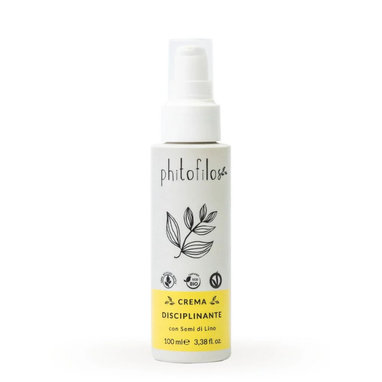 Crema Disciplinante Semi di Lino Phitofilos 100ml Bio