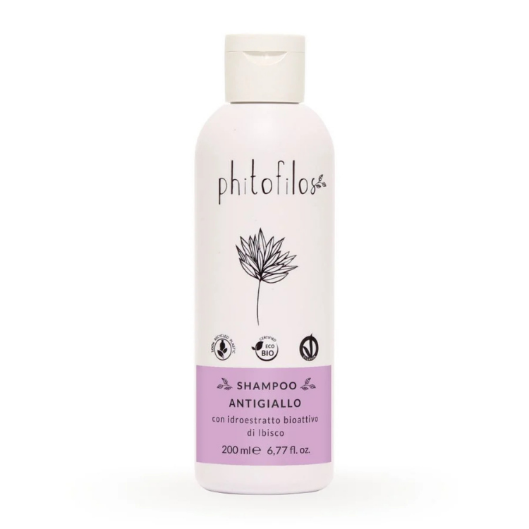 Shampoo Anti-Giallo Phitofilos 200ml Tonalizzante Bio