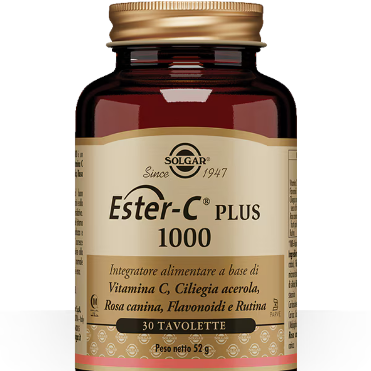 Solgar Ester-C Plus 1000 Vitamina C Tamponata - compresse