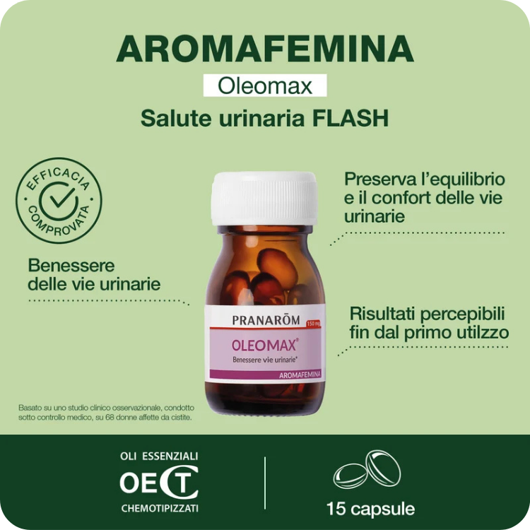 Oleomax Aromafemina Oleobiotic Salute Urinaria RAPIDA