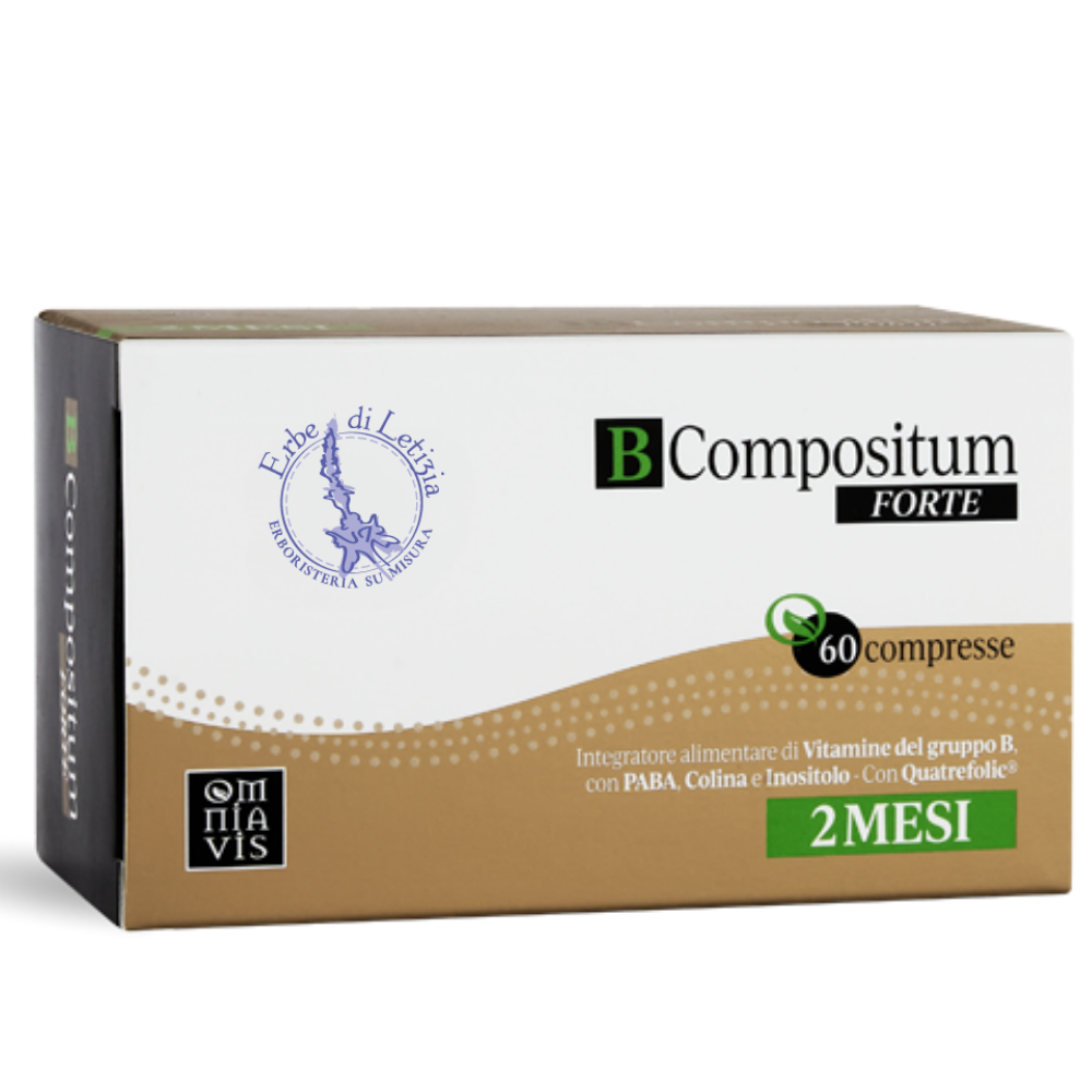 B Compositum Integratore Vitamine Gruppo B — 60 Compresse a Rilascio Prolungato