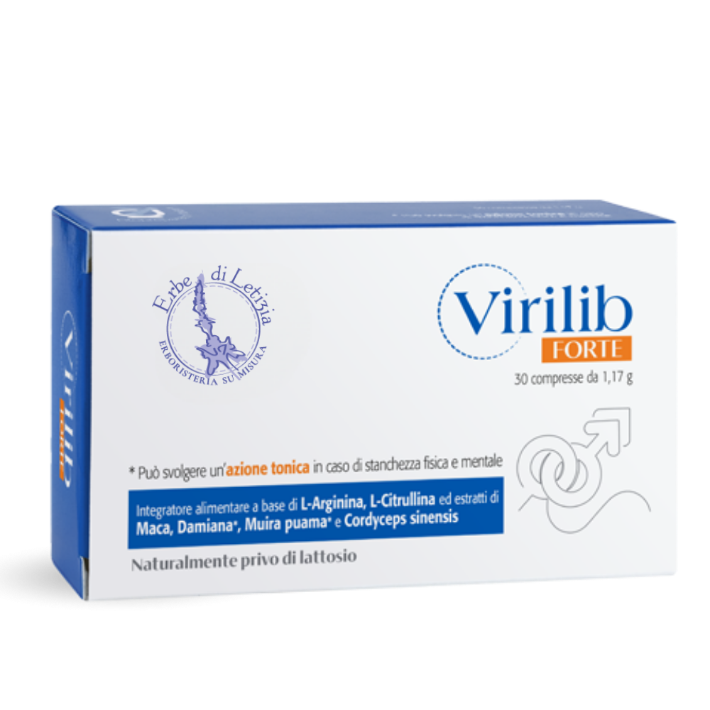 VIRILIB FORTE – Energia e Vitalità per l'Intimità di Coppia (60 cps)