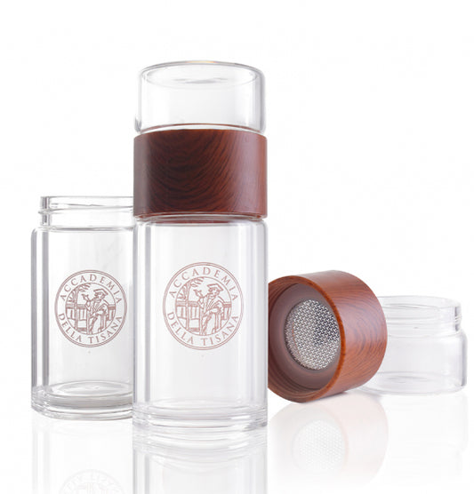 Tisaniera da Viaggio Sherpa Doppio Vetro | 220 ml+120ml