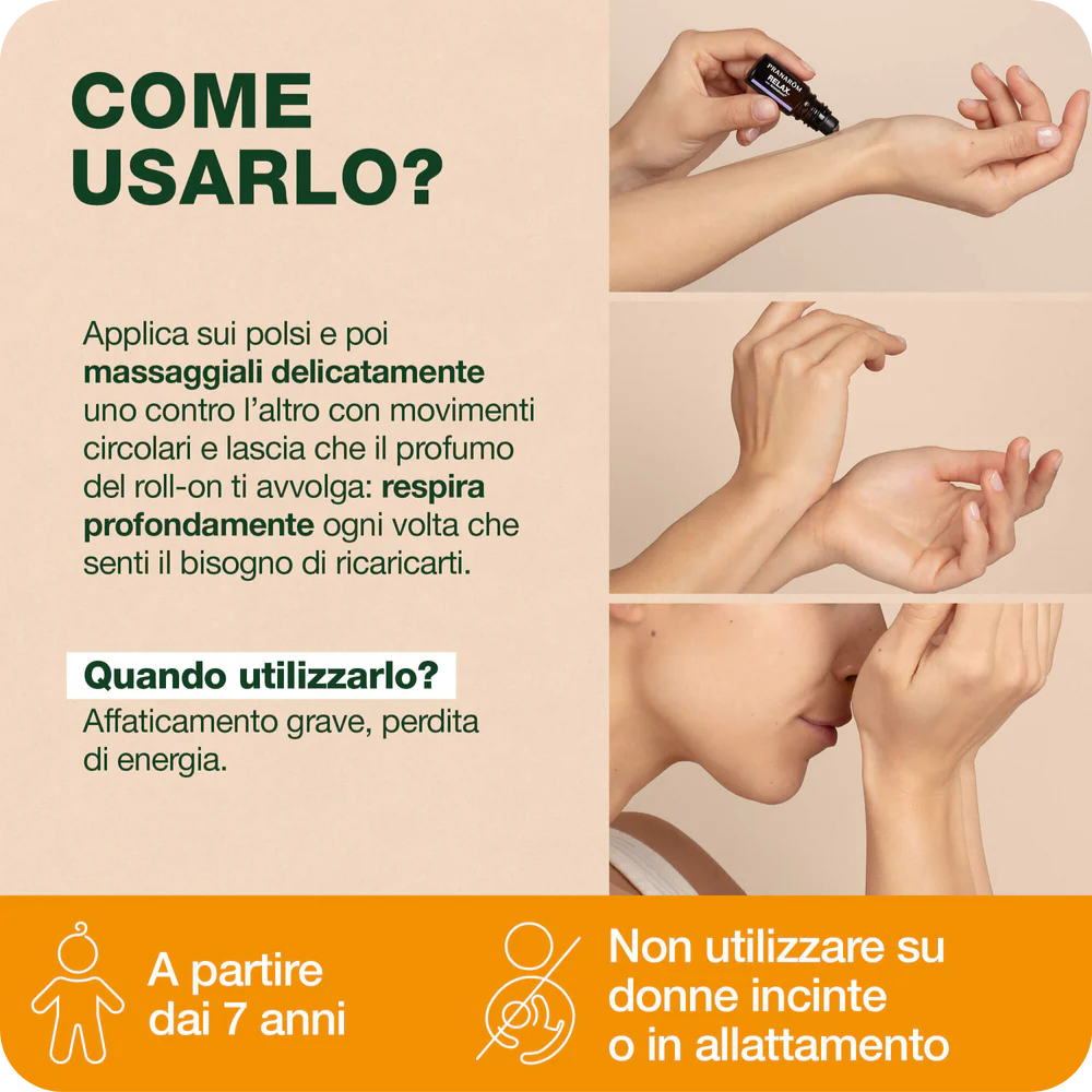 Pranarôm Aromaboost Roll-On Energy Bio 5 ml
