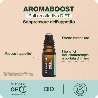 Pranarôm Aromaboost Roll-On Diet Bio 5 ml