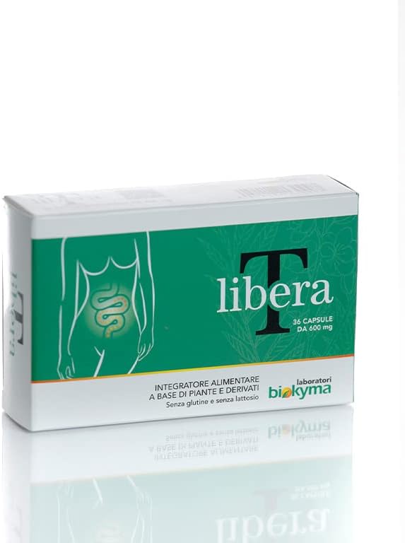 T-Libera Biokyma — Integratore per la Regolarità del Transito Intestinale, 36 Capsule Vegetali