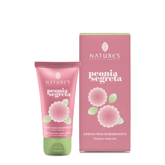 Nature's Peonia Segreta - Crema Mani Rigenerante