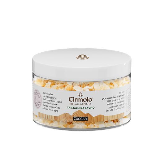 Cirmolo – Cristalli da Bagno Rigeneranti