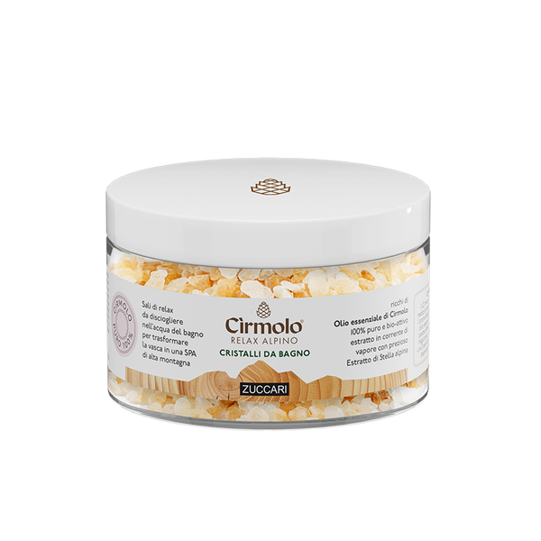 Cirmolo – Cristalli da Bagno Rigeneranti