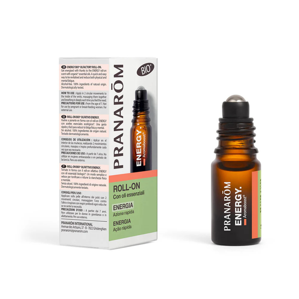 Pranarôm Aromaboost Roll-On Energy Bio 5 ml
