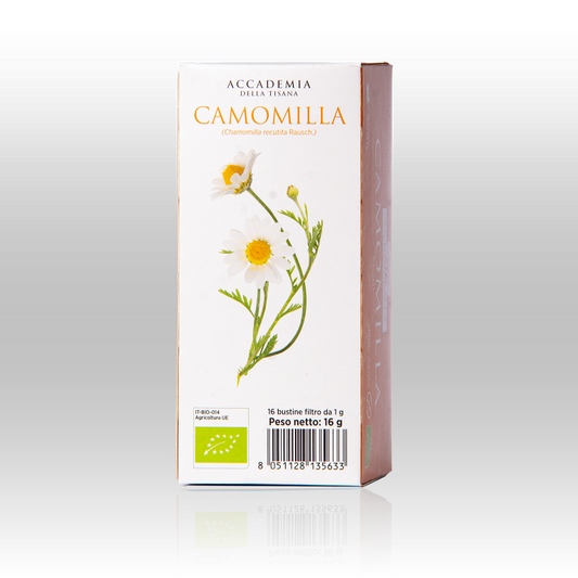 Camomilla Fiori Accademia della Tisana Bio – 16 Filtri (16g)