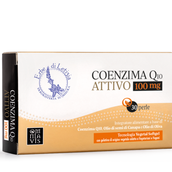 Coenzima Q10 Attivo 100mg in Perle