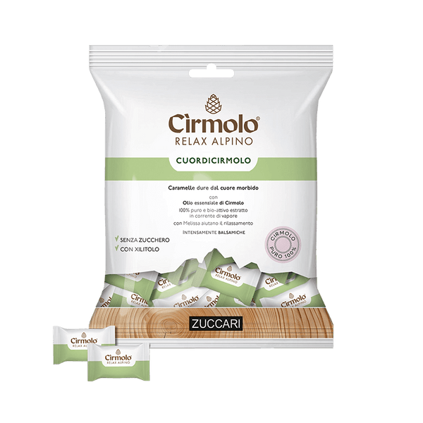 Cirmolo – Caramelle Balsamiche Cuore Morbido
