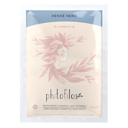 Henné Nero Phitofilos Polvere Tintoria Indigo 100g | Erboristeria Val di Bisenzio