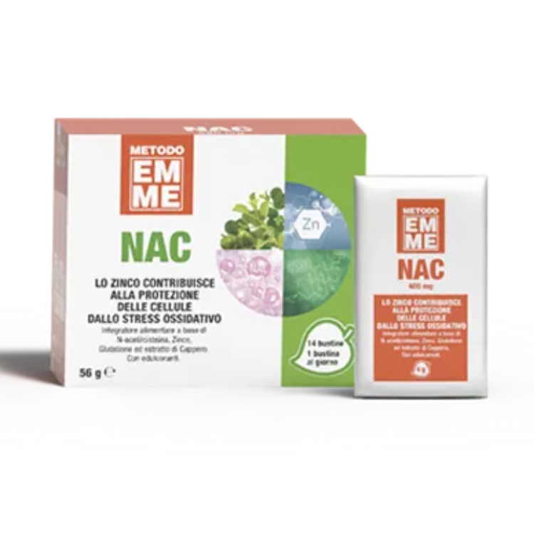 NAC 600 mg 14 bustine - Metodo EMME