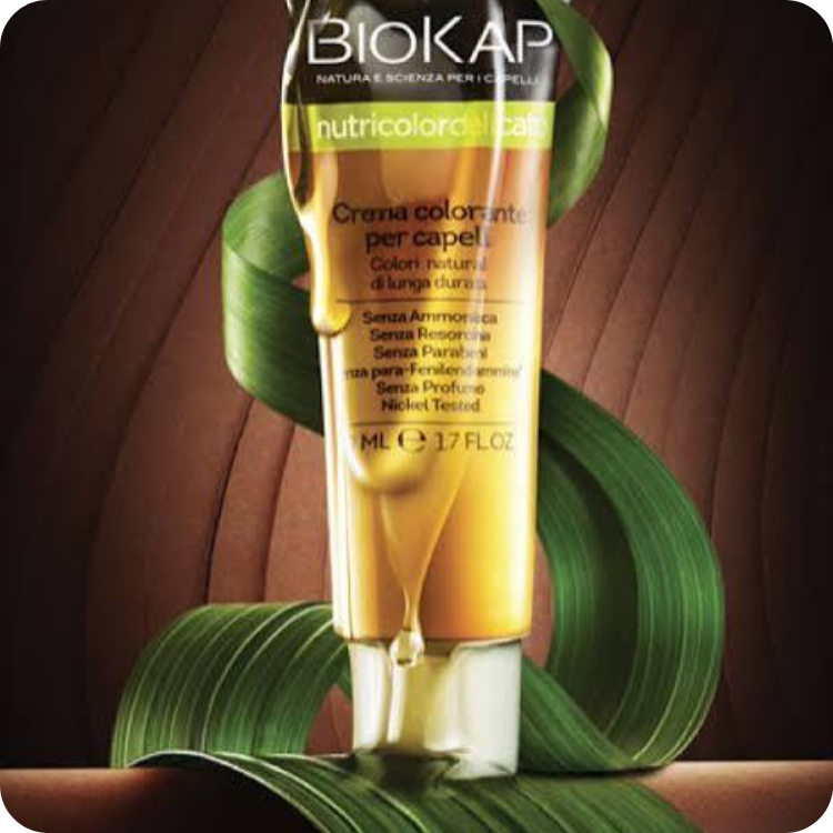 BioKap Nutricolor Tinta Delicato Tinta Capelli Naturale Senza Ammoniaca e PPD