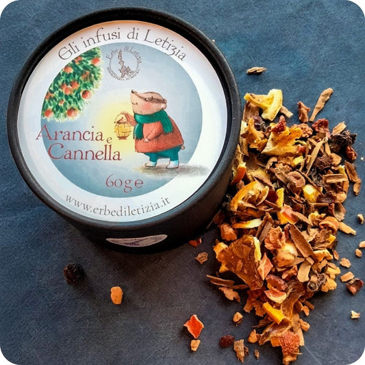 Arancio e Cannella — Infuso Artigianale Erbe di Letizia