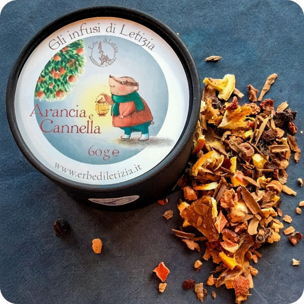 Arancio e Cannella — Infuso Artigianale Erbe di Letizia