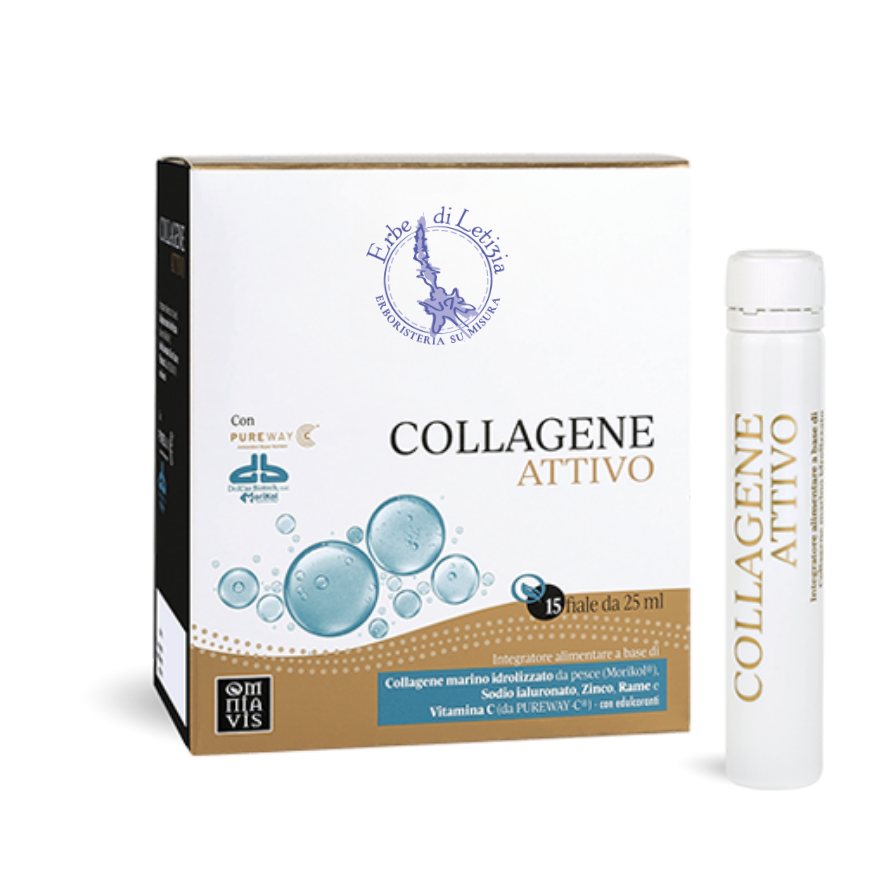 Collagene Attivo 15 Fiale da 25ml – Con Morikol e Acido Ialuronico