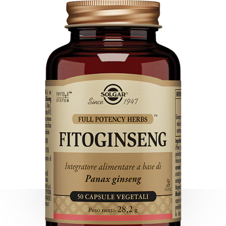 Fito Ginseng Solgar 50 Capsule