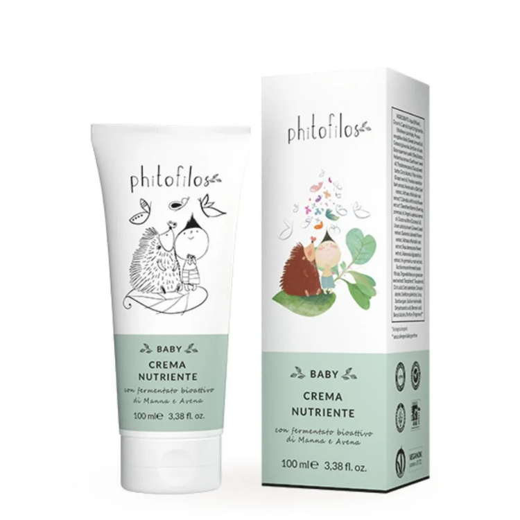 Baby Crema Nutriente Phitofilos 100 ml – Crema Corpo Delicata e Lenitiva