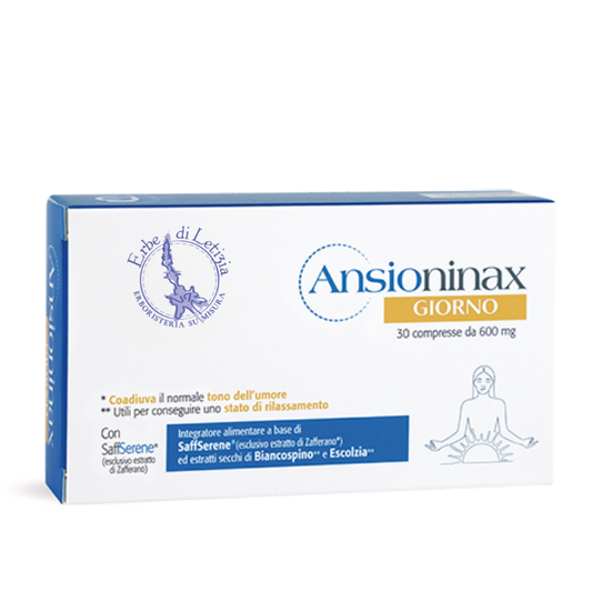 Ansioninax Giorno | Calma senza sonnolenza
