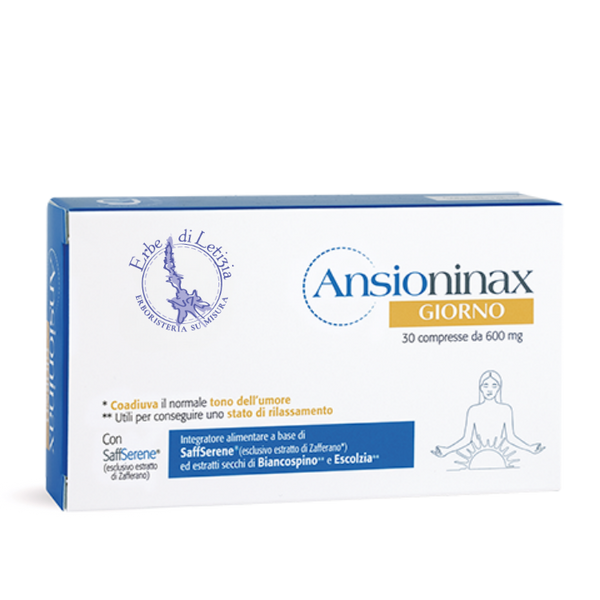 Ansioninax Giorno | Calma senza sonnolenza