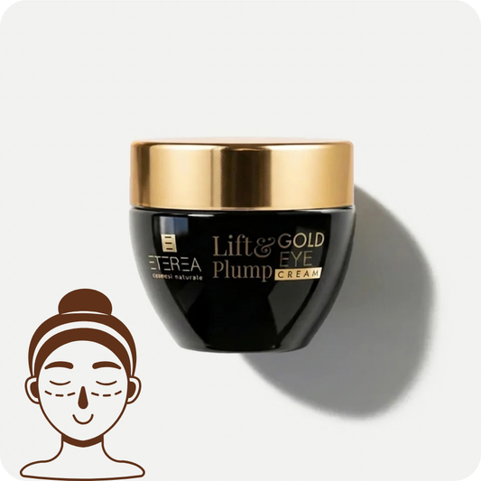 Eterea Lift e Plump Gold Eye Cream – Contorno Occhi Antiage e Illuminante