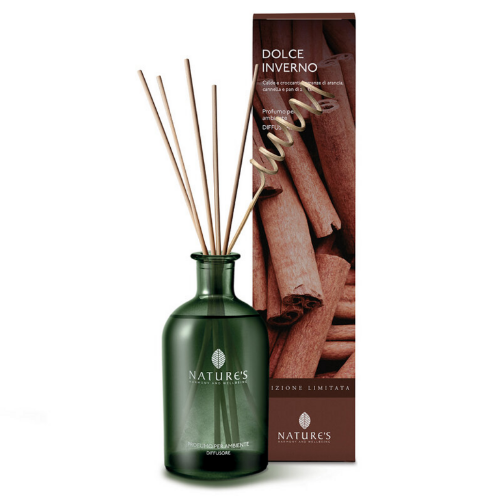 Diffusore Ambiente Nature's 200ml Vetro Verde | Profumatore Casa