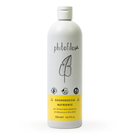 Bagnodoccia Nutriente Albicocca e Olio EVO Phitofilos 500ml Bio