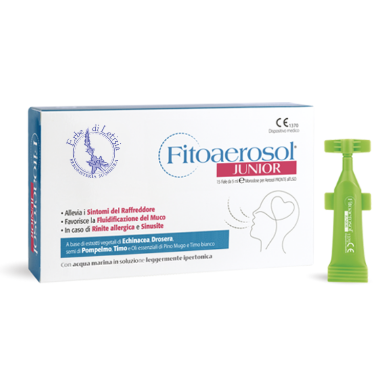 Fitoaerosol Junior Fiale Monodose per Aerosol 15 x 5 ml