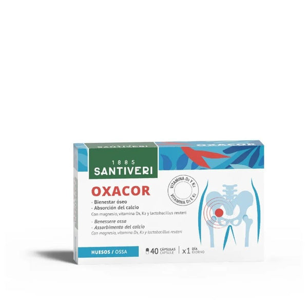 SANTIVERI OXACOR K2 – Supporto Avanzato per la Densità Ossea (40 cps)