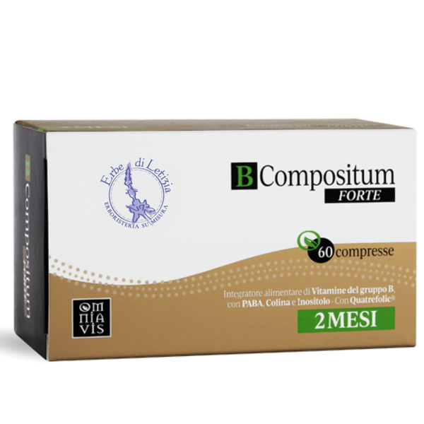 B Compositum Integratore Vitamine Gruppo B — 60 Compresse a Rilascio Prolungato