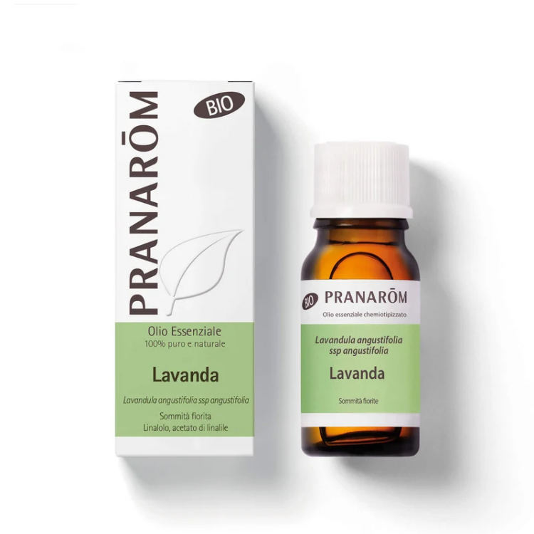 Lavanda Vera (Officinale) Bio 10 ml – Pranarōm (Puro 100%, Uso Alimentare, Relax, Sonno & Anti-Tarme)