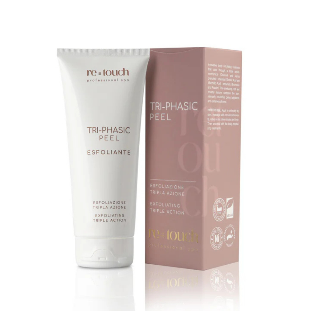 Tri-Phasic Peel Eterea Cosmesi — Esfoliante Corpo Rigenerante a Triplice Azione, 200 ml