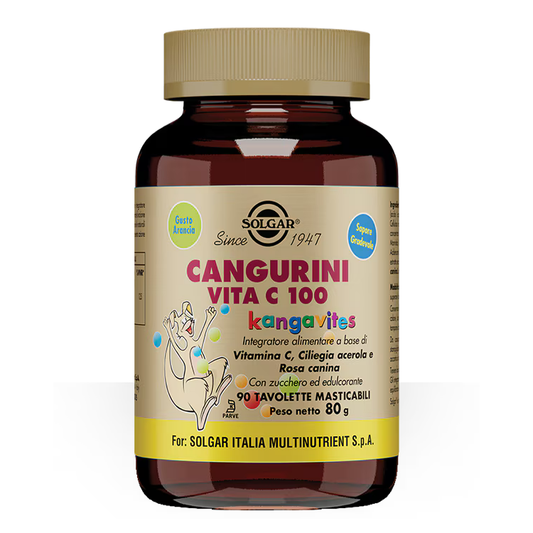 Solgar Cangurini Vita C100 Masticabili 90 Tavolette