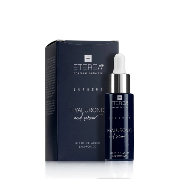 Supreme Siero di Acido Ialuronico Eterea Cosmesi — Elisir Idratante e Rimpolpante, 30 ml
