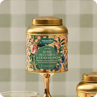 Infusi di Primavera Neavita | Rosa Selvatica e Fiordaliso / Uva e Rabarbaro
