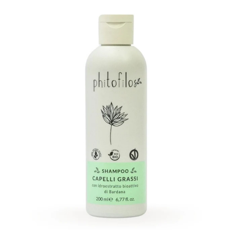 Shampoo Capelli Grassi Phitofilos 200ml Seboequilibrante