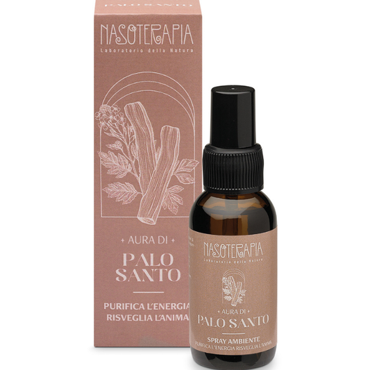 Spray Aura di Palo Santo Nasoterapia 60 ml – Per Ambiente e Tessuti