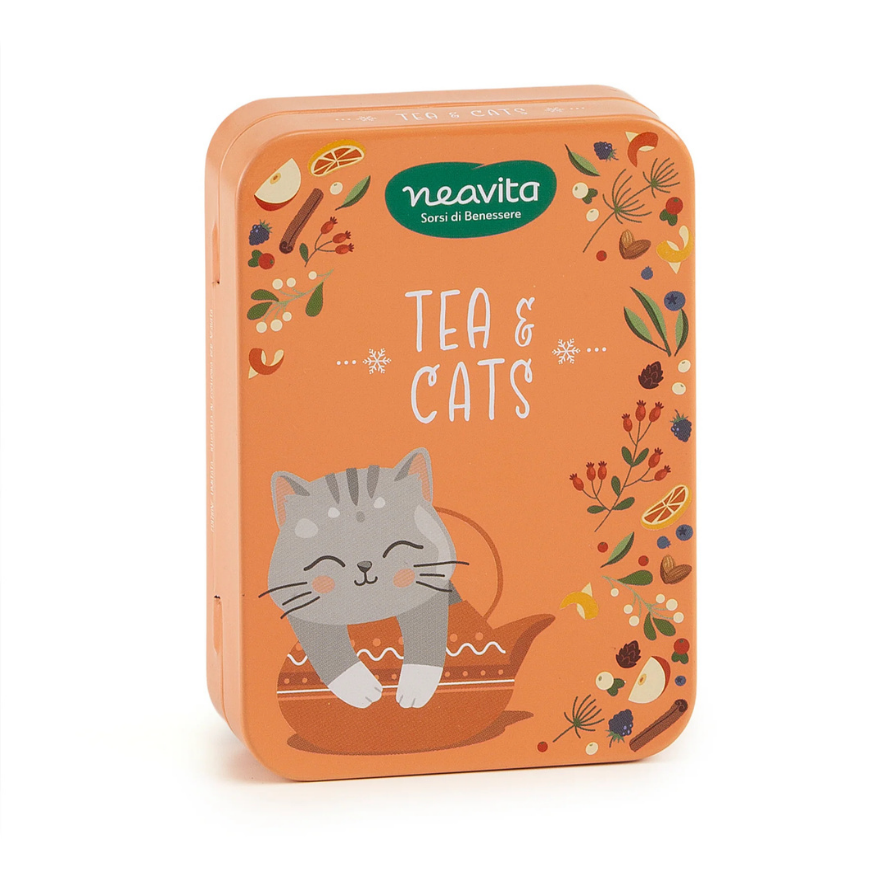 Mini Tin Volpe I Love Winter Neavita Tisane Bio 3 Filtri