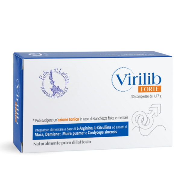 VIRILIB FORTE – Energia e Vitalità per l'Intimità di Coppia (60 cps)