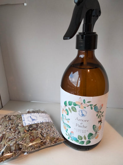 Acqua da piega o da stiro